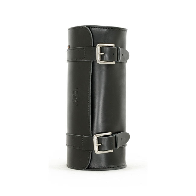 Longride, Genuine Leather Tool Roll 6.5 L. Smooth Black Toolrolls Longride