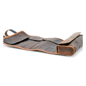 Longride, Toolbag Waxed Cotton. Brown Toolrolls Longride