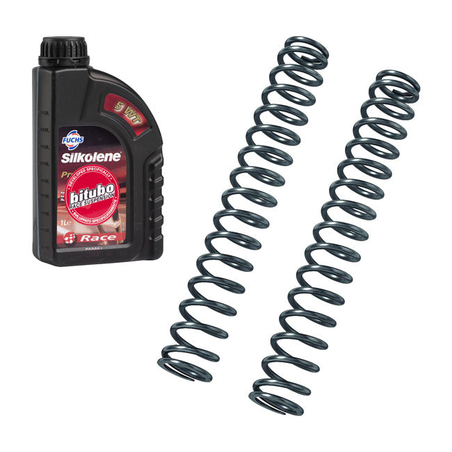 *2 WEEKS EXTRA TRANSIT TIME* Bitubo, fork spring kit Breakout K=0.65 + 2 Lt. oil Fork Springs Bitubo