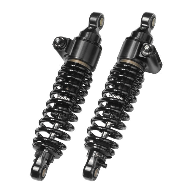 *2 WEEKS EXTRA TRANSIT TIME* Bitubo, WME dual shock absorber set. Black. 321mm Shock Absorbers Bitubo
