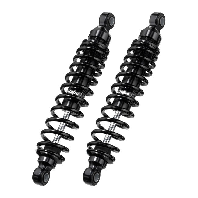 *2 WEEKS EXTRA TRANSIT TIME* Bitubo, WMB dual shock absorber set. Black. 341mm, Shock Absorbers Bitubo