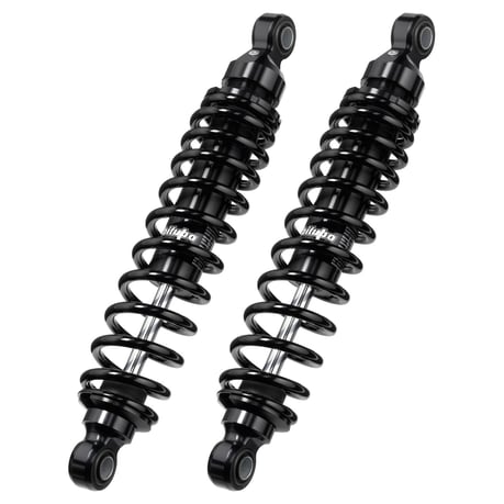 Bitubo, WMB dual shock absorber set. Black. 356mm