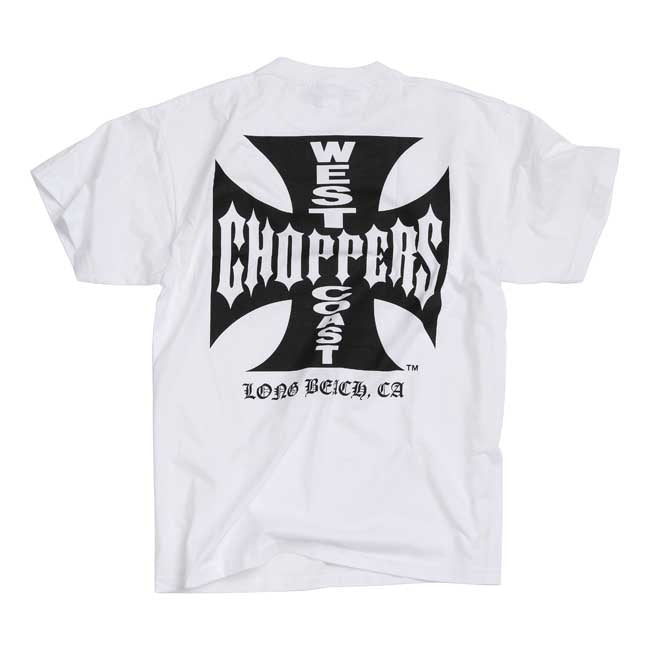WCC OG Classic t-shirt white/black T-Shirt West Coast Choppers