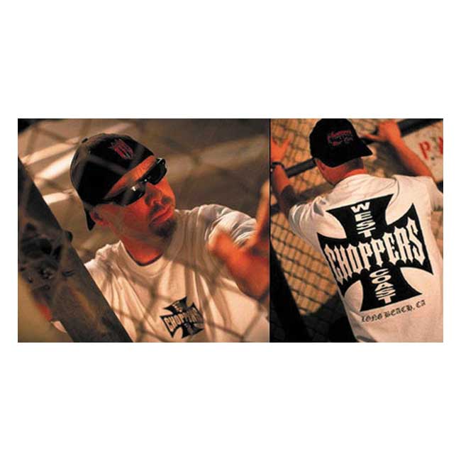 WCC OG Classic t-shirt white/black T-Shirt West Coast Choppers