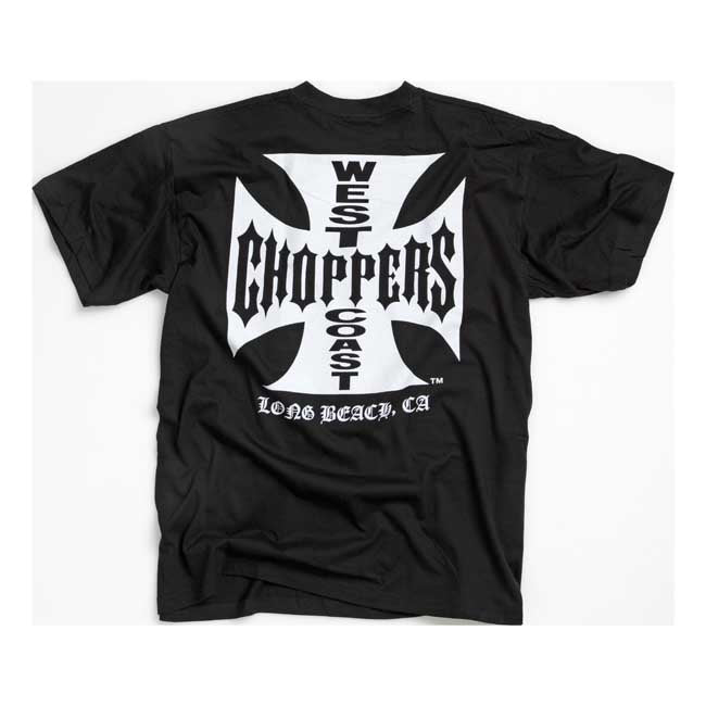 WCC OG Classic t-shirt black/white T-Shirt West Coast Choppers