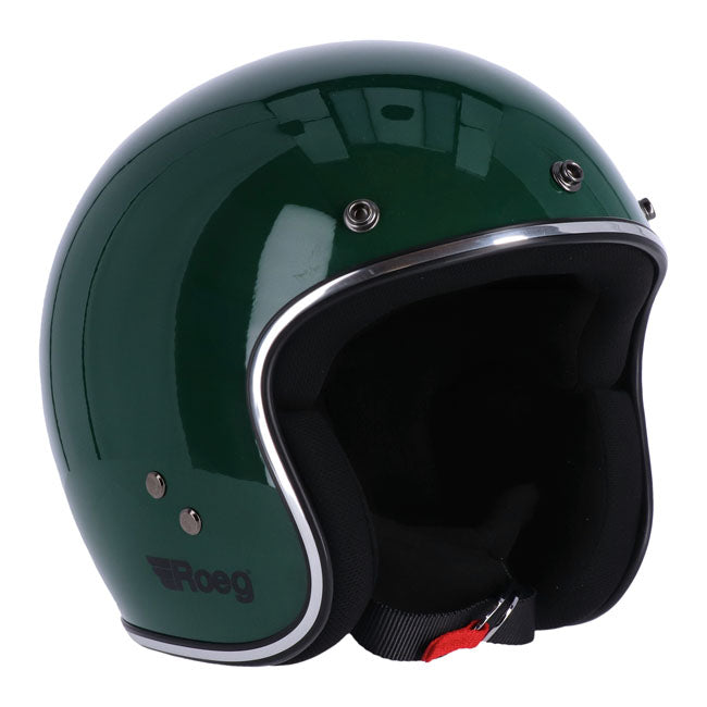 Roeg Jett Helmet Racing Green Helmets Roeg