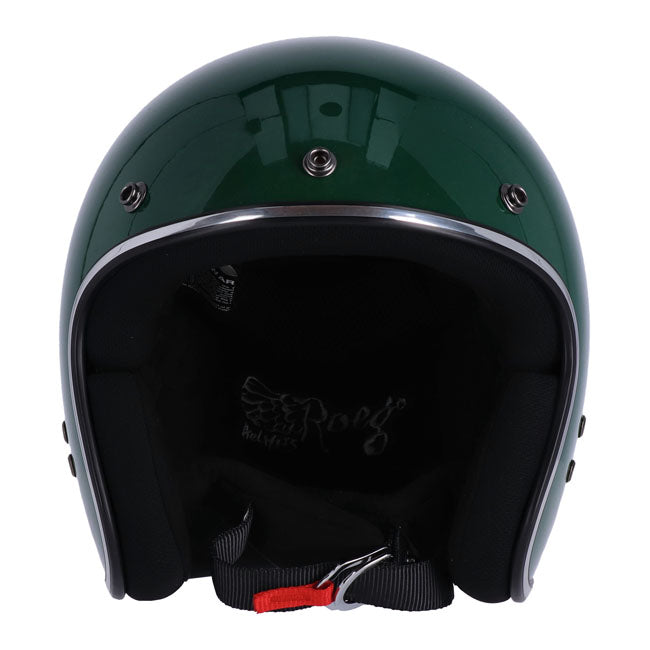 Roeg Jett Helmet Racing Green Helmets Roeg