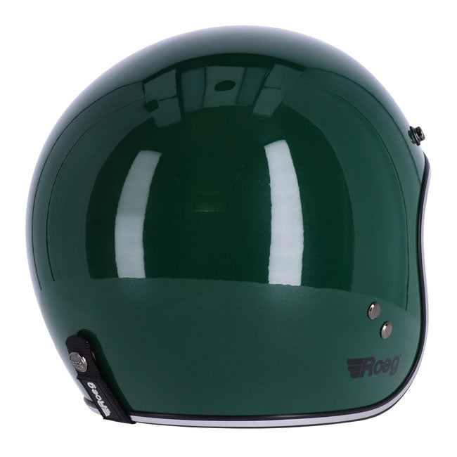 Roeg Jett Helmet Racing Green Helmets Roeg