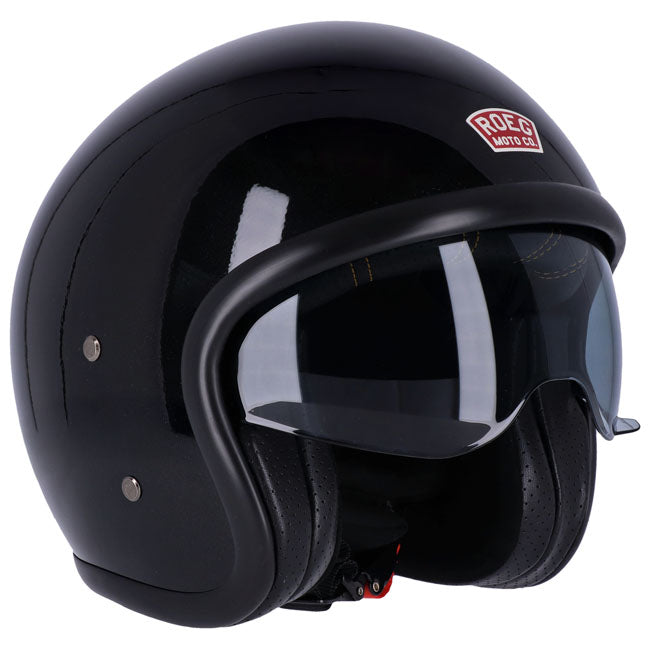 Roeg Sundown Gloss Black Helmets Roeg