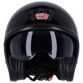 Roeg Sundown Gloss Black Helmets Roeg