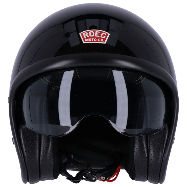Roeg Sundown Gloss Black Helmets Roeg