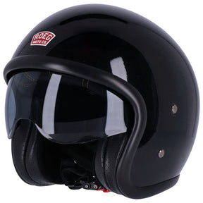Roeg Sundown Gloss Black Helmets Roeg