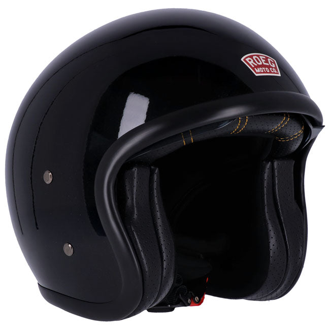 Roeg Sundown Gloss Black Helmets Roeg