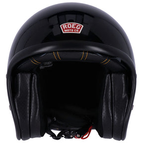 Roeg Sundown Gloss Black Helmets Roeg