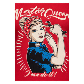 Queen Kerosin Motor Queen I Can Do It T Shirt Red T-Shirt King Kerosin