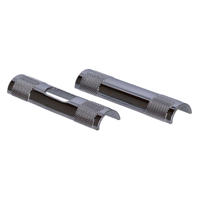Mcs, 1 1/4" To 1" Riser Reducer Sleeve Set. Chrome Handlebar Misc Mcs