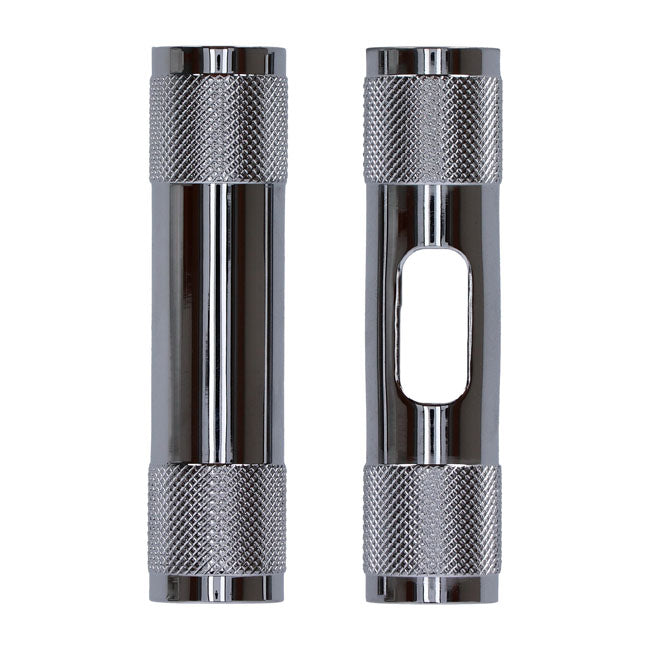 Mcs, 1 1/4" To 1" Riser Reducer Sleeve Set. Chrome Handlebar Misc Mcs
