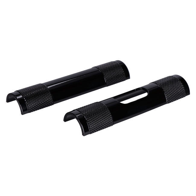 Mcs, 1 1/4" To 1" Riser Reducer Sleeve Set. Black Handlebar Misc Mcs