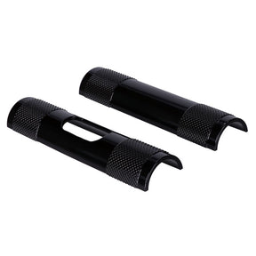 Mcs, 1 1/4" To 1" Riser Reducer Sleeve Set. Black Handlebar Misc Mcs