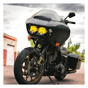 Kraus Motor Co. KR8 Inverted Front End Kit, Black - 14-24 Touring Kraus Motor Co.