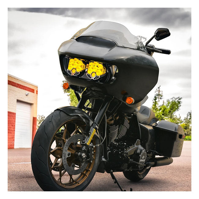 Kraus Motor Co. KR8 Inverted Front End Kit, Black - 14-24 Touring Kraus Motor Co.