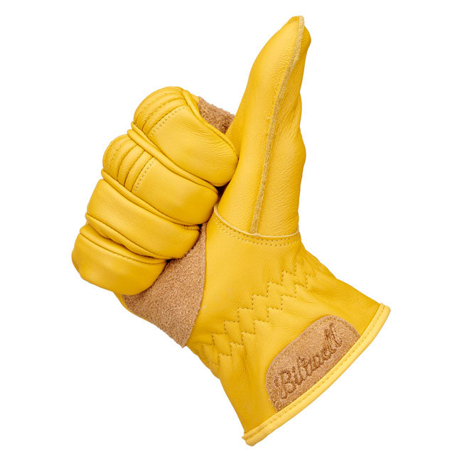 Biltwell Work Gloves 2.0, Gold Gloves Biltwell