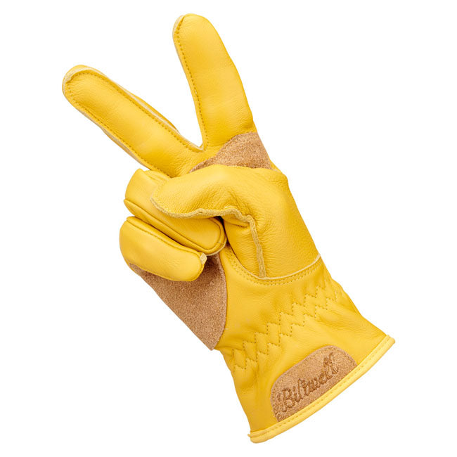 Biltwell Work Gloves 2.0, Gold Gloves Biltwell