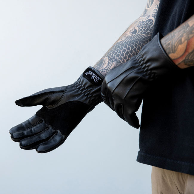 Biltwell Work Gloves 2.0, Black Gloves Biltwell