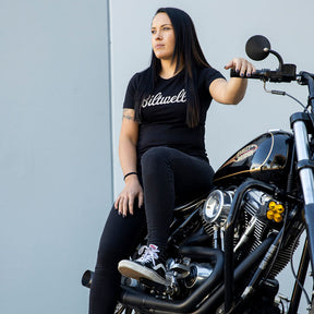 Biltwell Script female t-shirt T-Shirt Biltwell