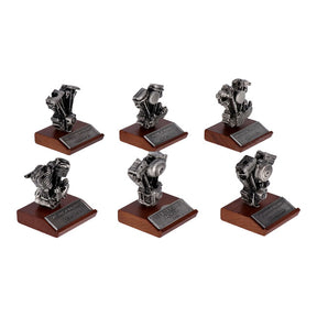 V Twin Mfg, Cast Pewter Motor Model V Twin Engines V Twin Mfg