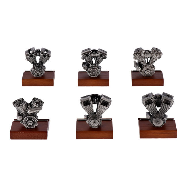 V Twin Mfg, Cast Pewter Motor Model V Twin Engines V Twin Mfg
