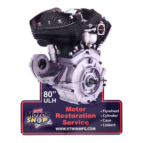 V Twin Mfg, Motor Plaque V Twin Engine Models V Twin Mfg