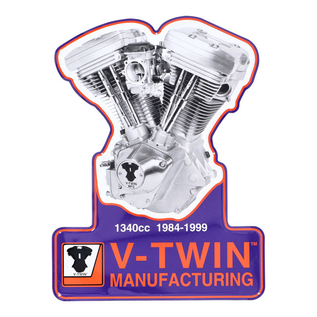 V Twin Mfg, Motor Plaque V Twin Engine Models V Twin Mfg