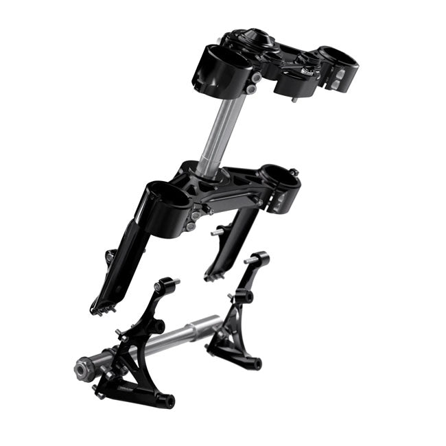 Kraus Motor Co. 30mm KR8 Component Kit, Black Anodized - 14+ Touring Handlebar Top Clamps Kraus Motor Co.