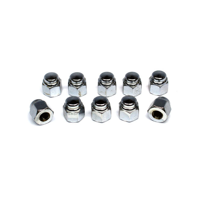Colony, cap nuts 1/4-20 chrome plated Nuts Usa Sizes Colony