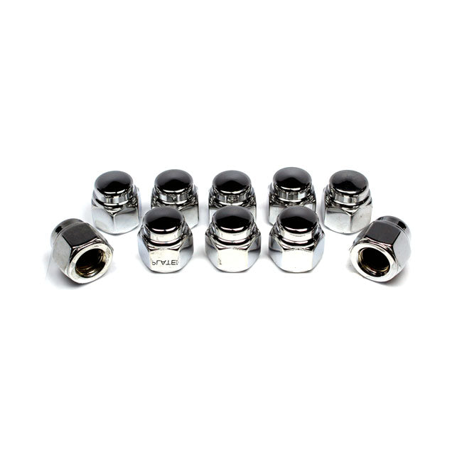 Colony, cap nuts 7/16-20 chrome plated Nuts Usa Sizes Colony