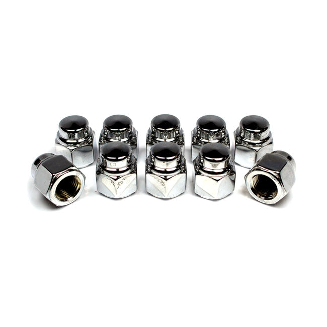 Colony, cap nuts 1/2-20 chrome plated Nuts Usa Sizes Colony