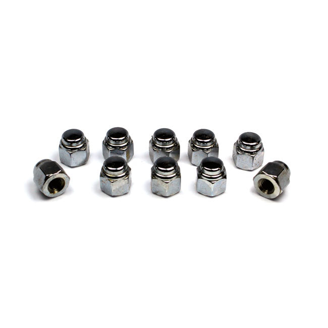 Colony, cap nuts M6 (1.0) chrome plated Nuts Metric Colony