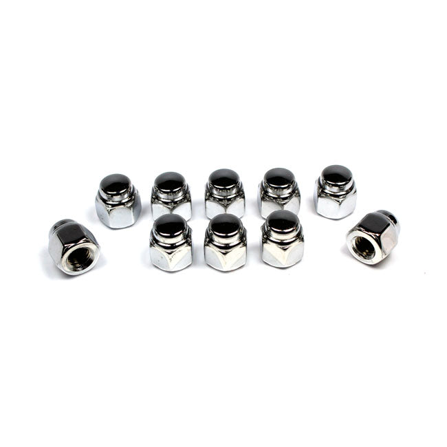 Colony, cap nuts M8 (1.25) chrome plated Nuts Metric Colony