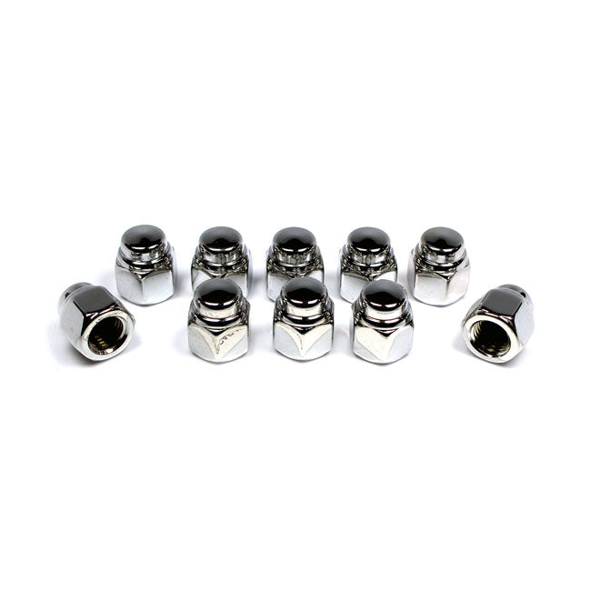 Colony, cap nuts M10 (1.25) chrome plated Nuts Metric Colony