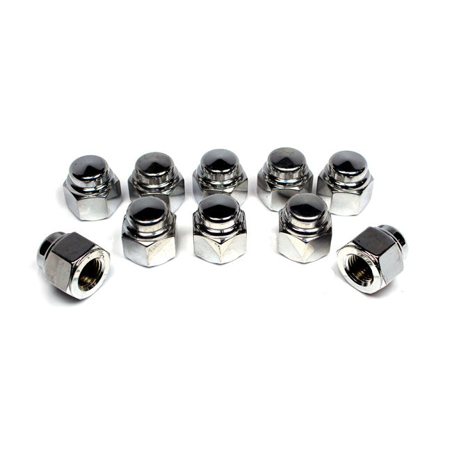 Colony, cap nuts M14 (1.50) chrome plated Nuts Metric Colony