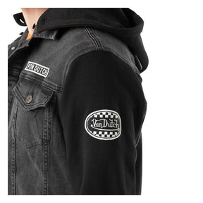 Von Dutch Denim jacket black Jackets Von Dutch