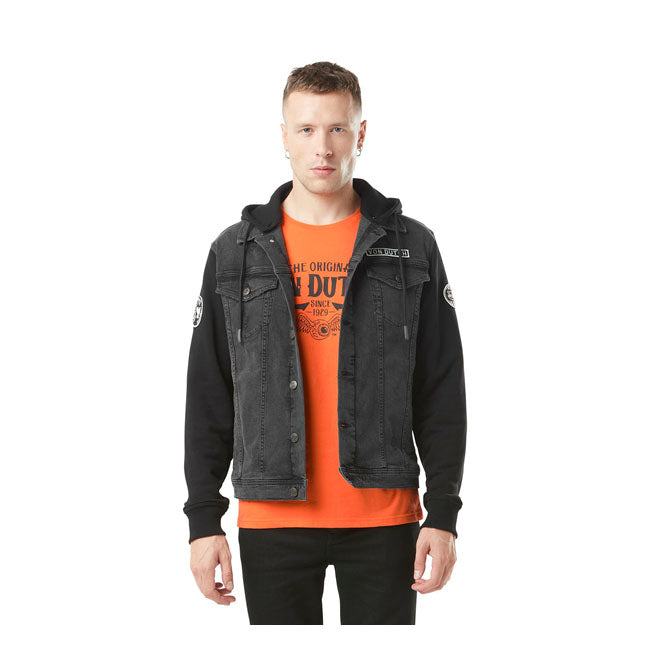Von Dutch Denim jacket black Jackets Von Dutch