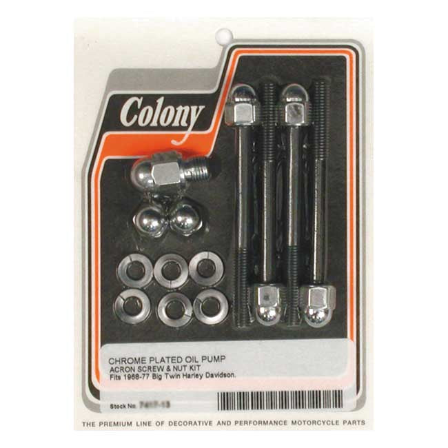 Colony oil pump mount kit acorn Oil Pumps Mount Kits Colony