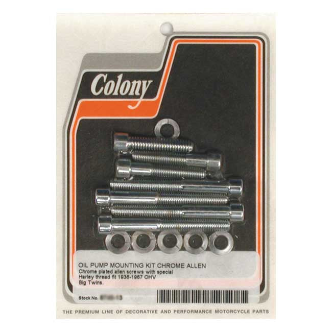 Colony oil pump mount kit allen Oil Pumps Mount Kits Colony