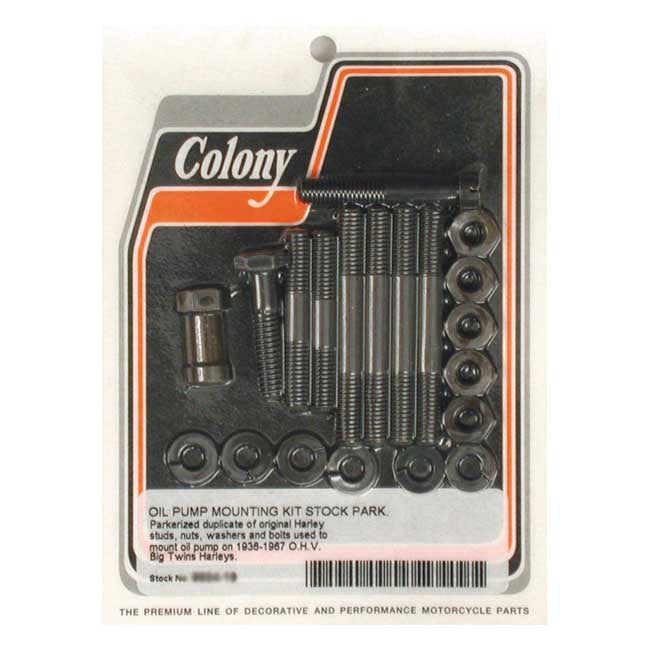 Colony Kit Mntng Pump 36 67 Park Oil Pumps Mount Kits Colony