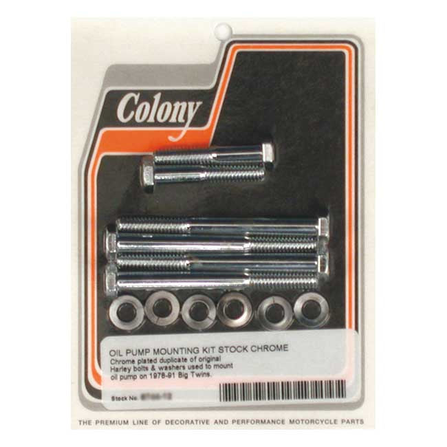 Colony oil pump mount kit OEM style Oil Pumps Mount Kits Colony