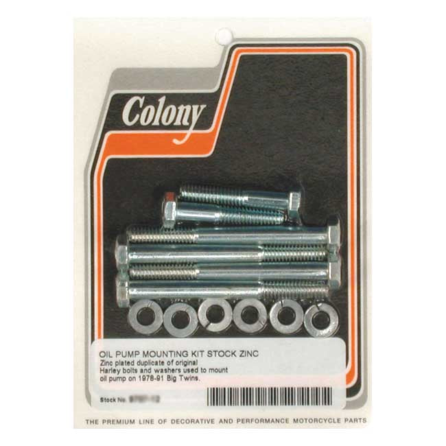 Colony oil pump mount kit OEM style Oil Pumps Mount Kits Colony