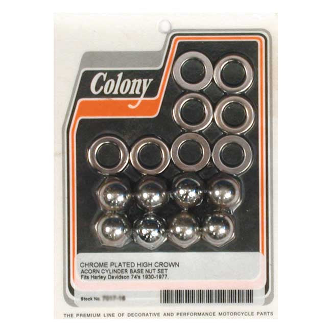 Colony cyl base nut kit Cylinders/Heads Mount Kits Colony