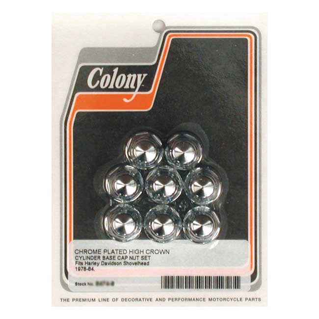 Colony cyl base nut kit Cylinders/Heads Mount Kits Colony